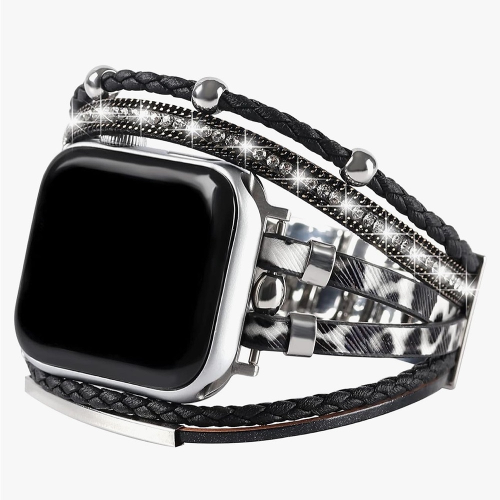 Smart watch band gem interchangeable band